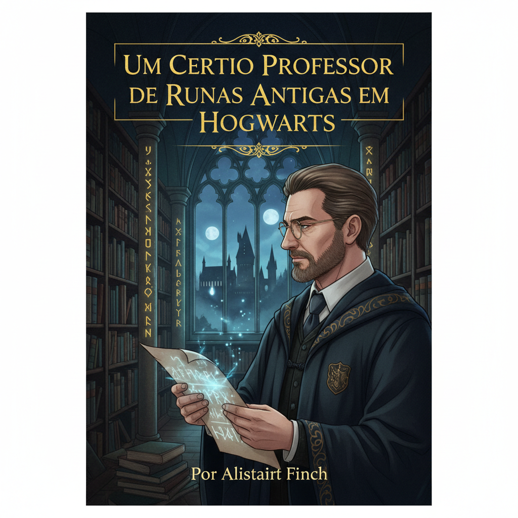 Um certo professor de Runas Antigas em Hogwarts