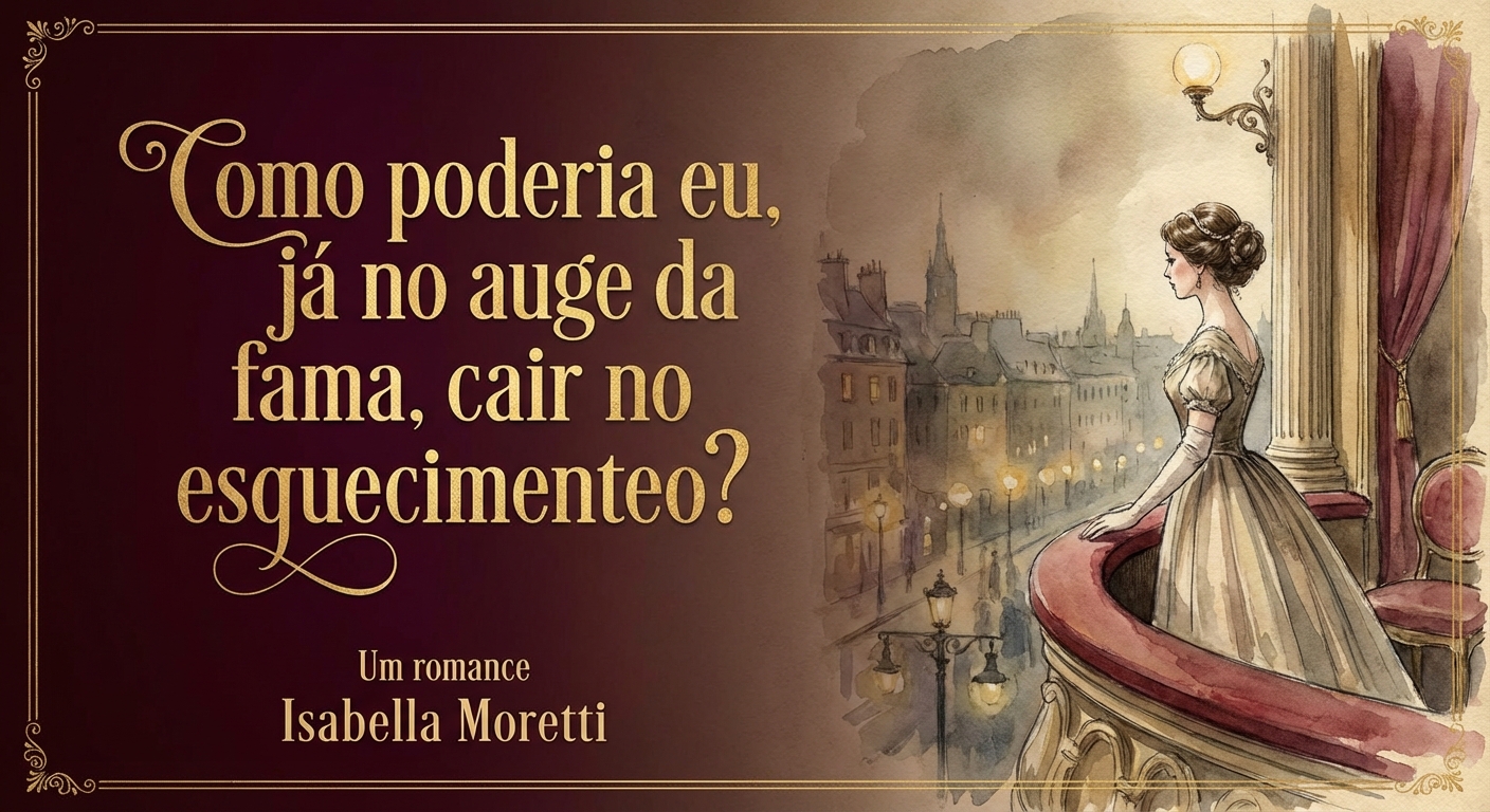 Como poderia eu, já no auge da fama, cair no esquecimento?